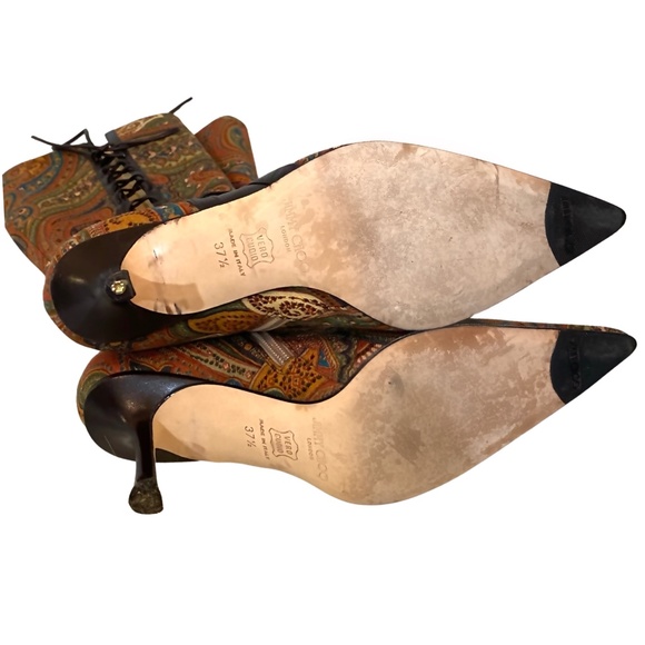 JIMMY CHOO BOOTS 7.5 SUPER SEXY Y2K ROCKSTAR - Picture 7 of 12